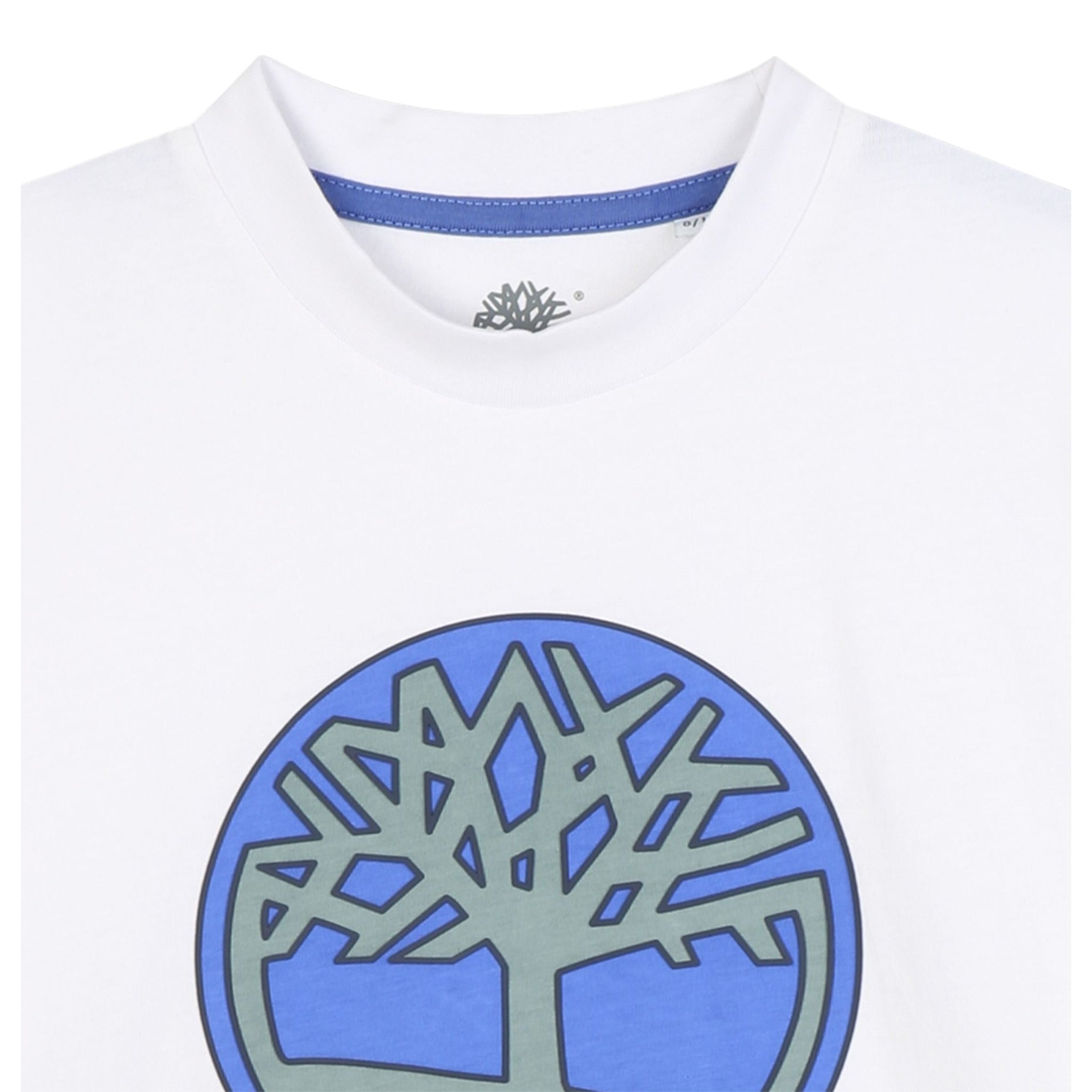 Timberland T-Shirt tinta unita con Stampa Bianco per Bambino T60541 BIANCO TIMBERLAND 