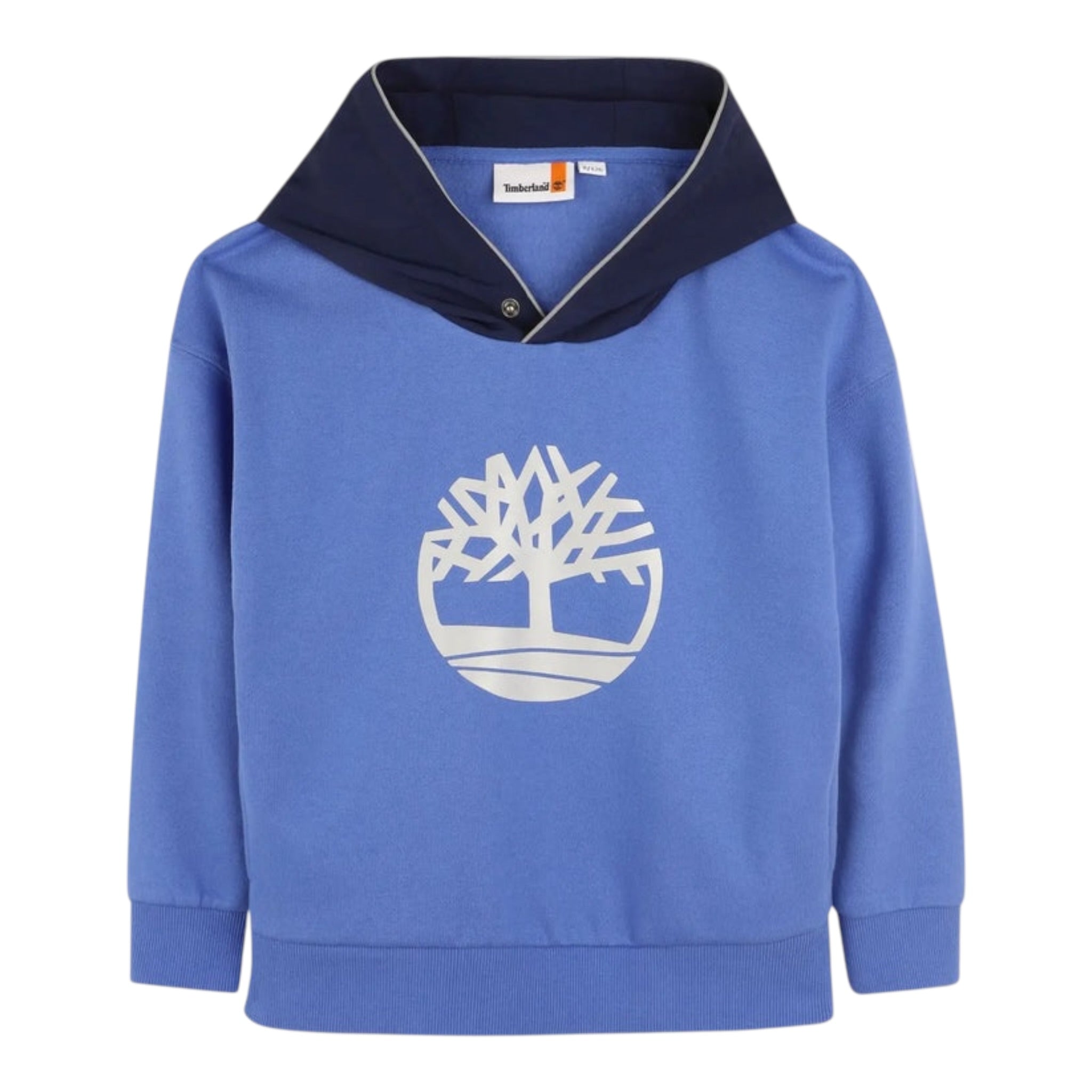 Timberland Felpa tinta unita con Cappuccio Cobalto per Bambino T60549 COBALTO TIMBERLAND 