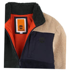 Timberland Giubbino Multicolor con Zip E Cappuccio Blu per Bambino T60557 BLU TIMBERLAND 
