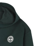 Timberland Felpa tinta unita con Zip E Cappuccio Verde per Bambino T60560X VERDE TIMBERLAND 