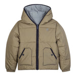 Timberland Giubbino Reversibile con Zip E Cappuccio Catalinfrangente Grigio per Bambino T60573 GRIGIO TIMBERLAND 