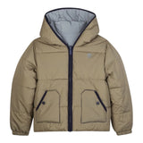 Timberland Giubbino Reversibile con Zip E Cappuccio Catalinfrangente Grigio per Bambino T60573 GRIGIO TIMBERLAND 