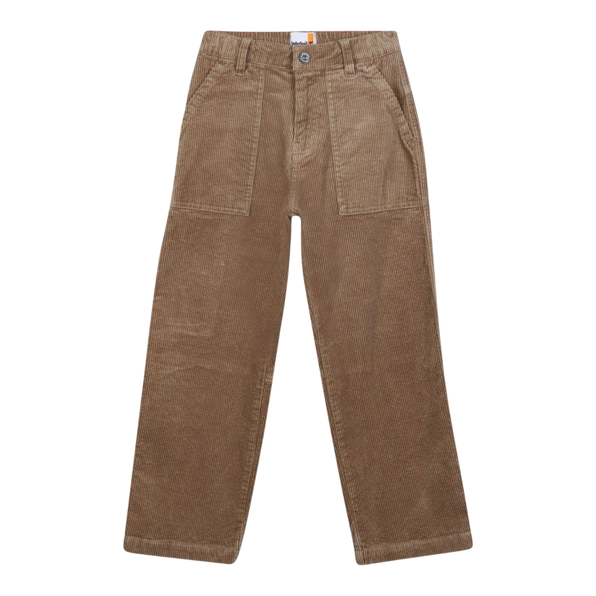 Timberland Pantalone tinta unita In Velluto Beige per Bambino T60576X BEIGE TIMBERLAND 