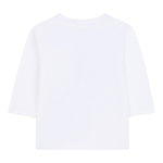 Timberland Shirt tinta unita con Stampa Bianco per Neonato T60584 BIANCO TIMBERLAND 
