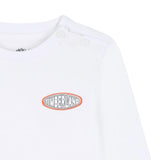 Timberland Shirt tinta unita con Stampa Bianco per Neonato T60587 BIANCO TIMBERLAND 