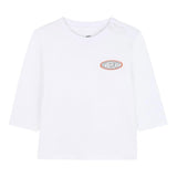 Timberland Shirt tinta unita con Stampa Bianco per Bambino T60587J BIANCO TIMBERLAND 