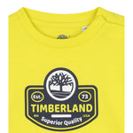 Timberland Shirt tinta unita Girocollo con Stampa Giallo per Neonato T60588 GIALLO TIMBERLAND 