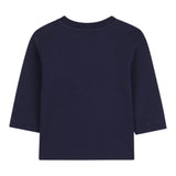 Timberland Shirt tinta unita Girocollo con Stampa Blu per Bambino T60588J BLU TIMBERLAND 