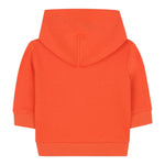 Timberland Felpa Chiusa con Cappuccio tinta unita Arancione per Neonato T60592X ARANCIONE TIMBERLAND 