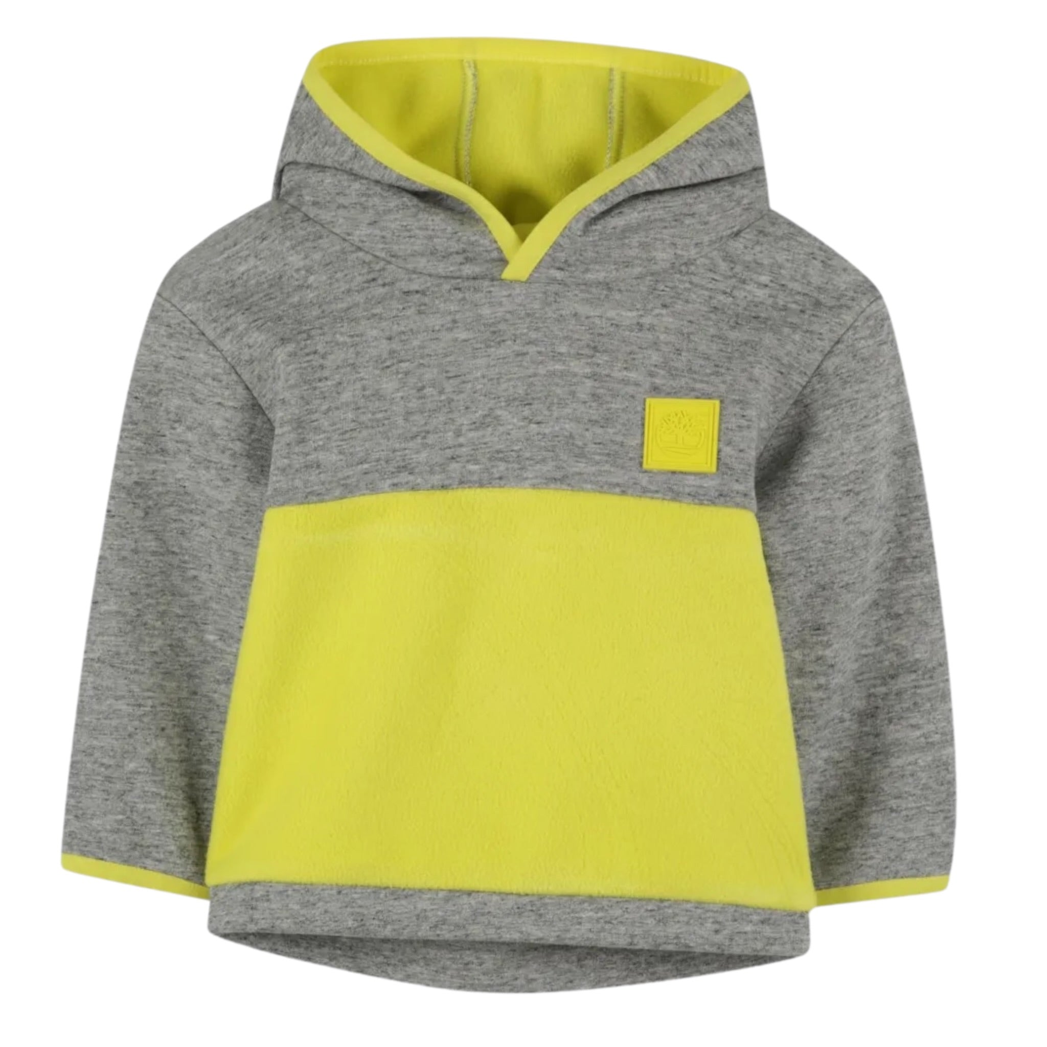 Timberland Felpa Bicolore con Cappuccio Grigio per Neonato T60593N GRIGIO TIMBERLAND 