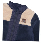 Timberland Giubbino Pelliccia tinta unita con Zip Blu per Bambino T60594XJ BLU TIMBERLAND 