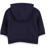 Timberland Felpa tinta unita con Zip E Cappuccio Blu per Neonato T60596 BLU TIMBERLAND 