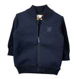 Timberland Felpa tinta unita con Zip Blu per Neonato T60599 BLU TIMBERLAND 