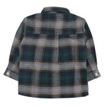 Timberland Camicia tinta unita con Fantasia A Quadri Verde per Bambino T60600XJ VERDE TIMBERLAND 