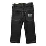 Timberland Jeans tinta unita con Girovita Regolabile Nero per Neonato T60601 NERO TIMBERLAND 