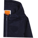 Timberland Giubbino tinta unita con Zip E Cappuccio Blu per Bambino T60603 BLU TIMBERLAND 