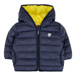 Timberland Giubbino Bicolore con Zip E Cappuccio Blu per Neonato T60607XX BLU TIMBERLAND 