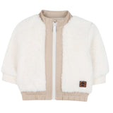 Timberland Giubbino Pelliccia tinta unita con Zip Panna per Neonato T60608X PANNA TIMBERLAND 