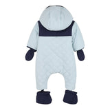 Timberland Eskimo tinta unita con Cappuccio Azzurro per Neonato T60611 AZZURRO TIMBERLAND 