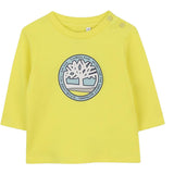 Timberland Shirt tinta unita con Stampa Giallo per Neonato T60616X GIALLO TIMBERLAND 