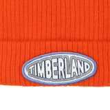 Timberland Cappello tinta unita con Logo Arancione per Neonato T60739NX ARANCIONE TIMBERLAND 