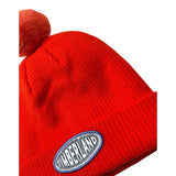 Timberland Cappello tinta unita con Logo Arancione per Bambino T60739X ARANCIONE TIMBERLAND 