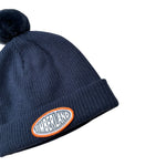 Timberland Cappello tinta unita con Logo Blu per Bambino T60739X BLU TIMBERLAND 
