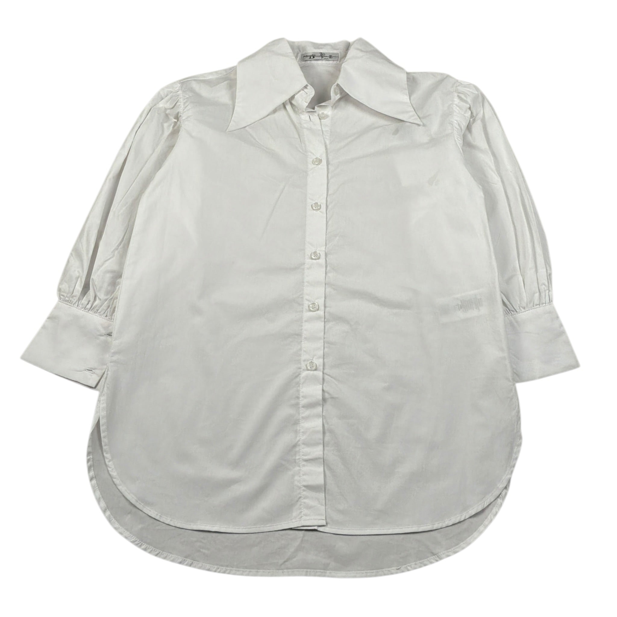 To Be Too Camicia Manica Lunga tinta unita Bianco per Bambina 1161 BIANCO TO be too 