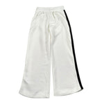 To Be Too Pantalone Modello Tuta tinta unita con Profili In Contrasto Bianco per Bambina T752W25 BIANCO TO be too 