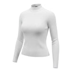 To Be Too Maglia tinta unita Mezzo Collo Bianco per Bambina TFJF24M490 BIANCO TO be too 
