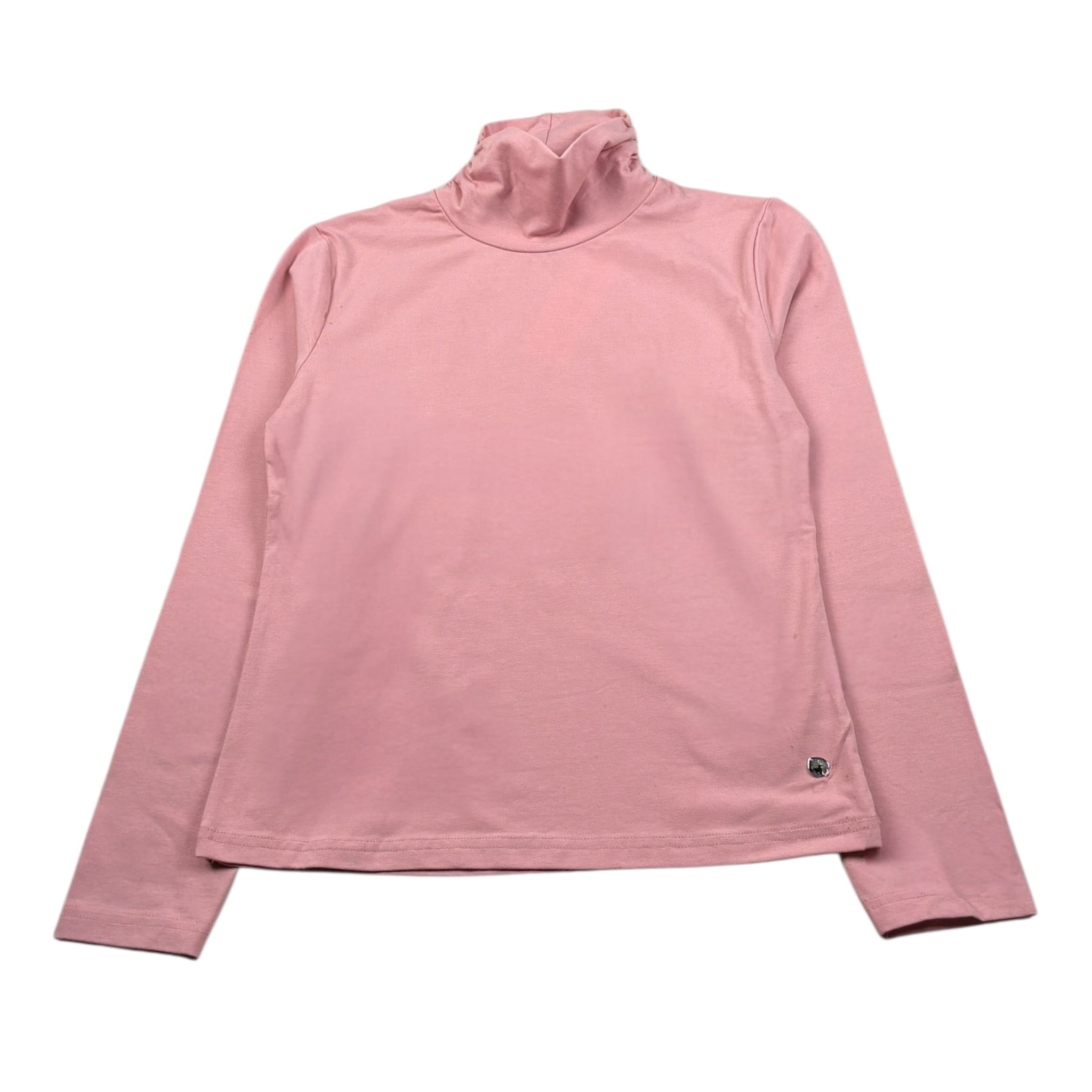 To Be Too Shirt Collo Alto tinta unita Rosa per Bambina TFJF24T402 ROSA TO be too 