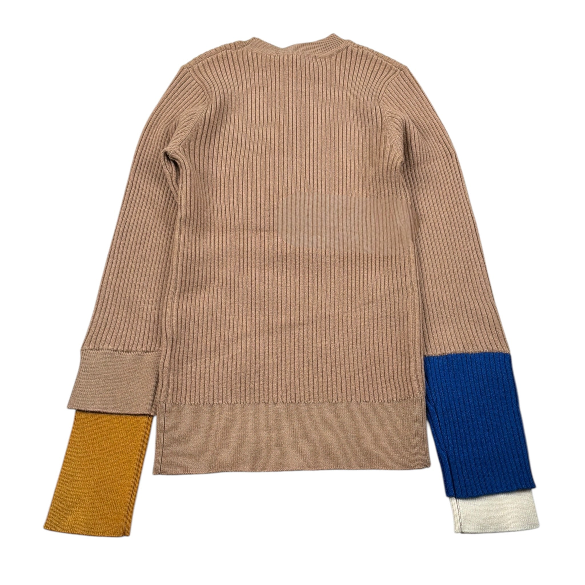 To Be Too Maglia tinta unita con Maniche In Contrasto Beige per Bambina TFJF4M408 BEIGE TO be too 