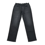 Tommy Hilfiger Jeans tinta unita con Girovita Regolabile Nero per Bambino KB0KB08179 NERO TOMMY HILFIGER 