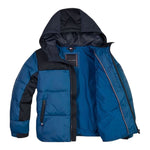 Tommy Hilfiger Giubbino tinta unita con Cappuccio Blu per Bambino KB0KB08785 BLU TOMMY HILFIGER 