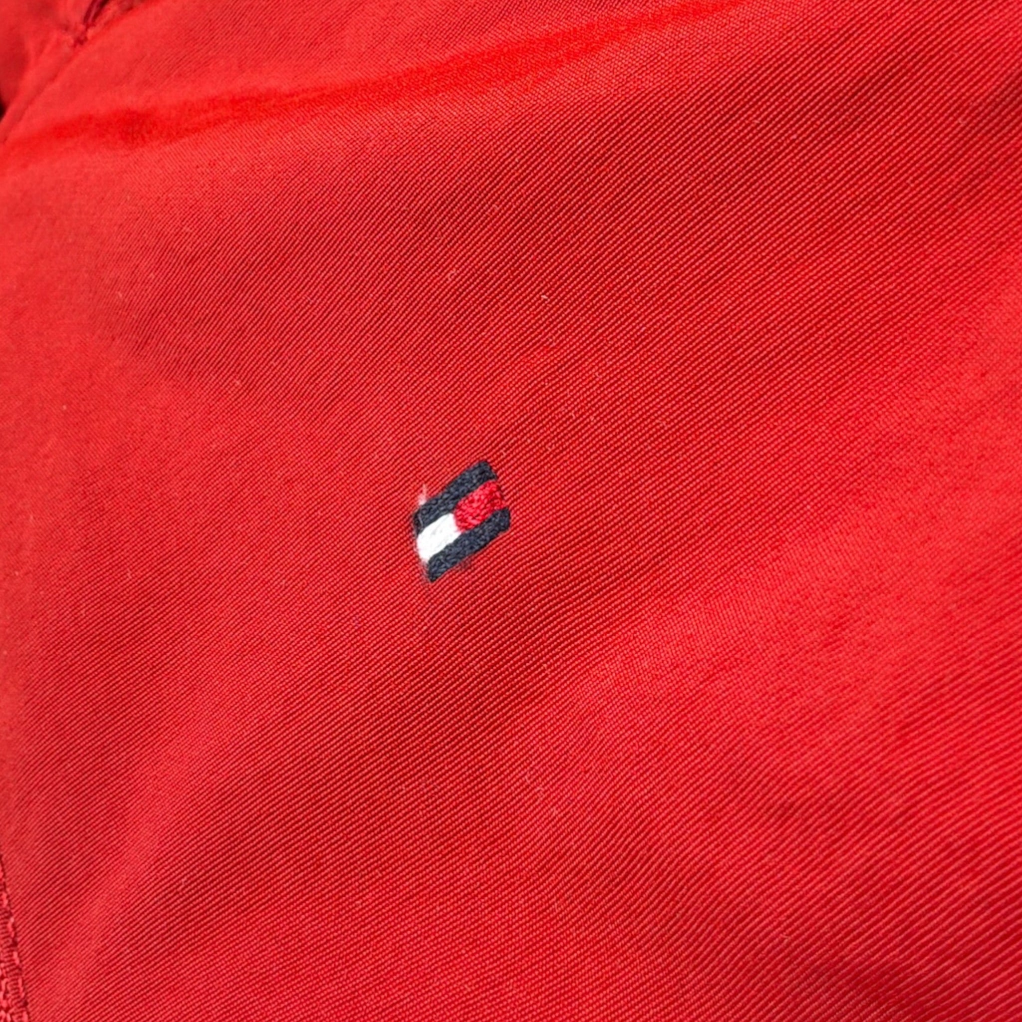 Tommy Hilfiger Giubbino tinta unita con Zip Rosso per Neonato KB0KB09093 ROSSO TOMMY HILFIGER 