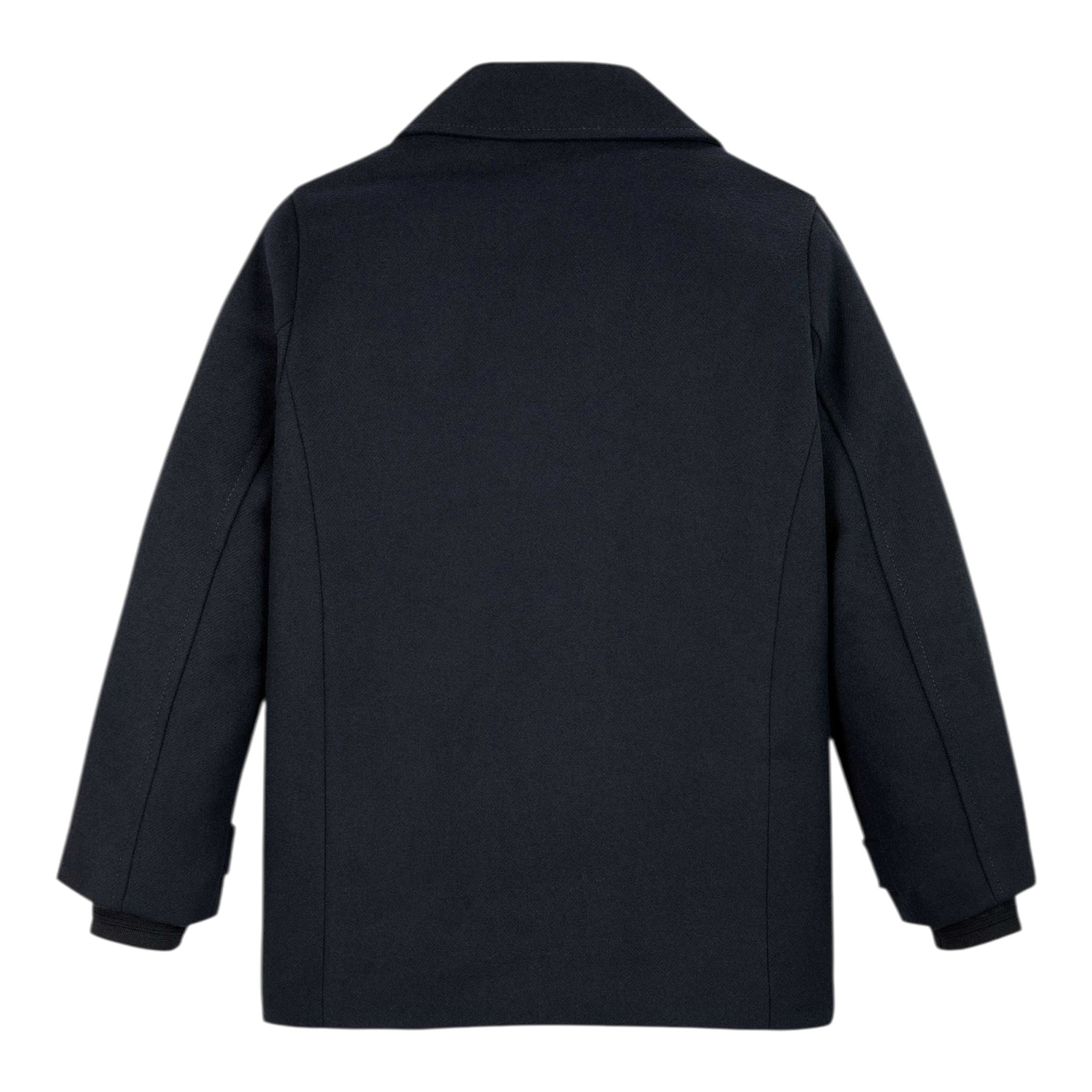 Tommy Hilfiger Cappotto tinta unita Doppiopetto Blu per Bambino KB0KB09199 BLU TOMMY HILFIGER 
