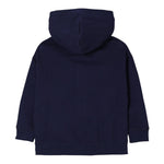 Tommy Hilfiger Felpa tinta unita con Bottoni E Cappuccio Blu per Bambino KB0KB09314X BLU TOMMY HILFIGER 