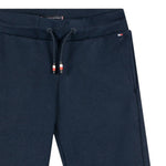 Tommy Hilfiger Pantalone Modello Tuta tinta unita con Logo Blu per Bambino KB0KB09694 BLU TOMMY HILFIGER 