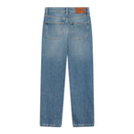 Tommy Hilfiger Jeans tinta unita con Girovita Regolabile Azzurro per Bambino KB0KB09703 AZZURRO TOMMY HILFIGER 