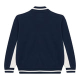 Tommy Hilfiger Felpa con Bottoni tinta unita Blu per Bambino KB0KB09745 BLU TOMMY HILFIGER 