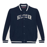 Tommy Hilfiger Felpa con Bottoni tinta unita Blu per Neonato KB0KB09745N BLU TOMMY HILFIGER 