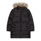 Tommy Hilfiger Giubbino tinta unita con Cappuccio Nero per Bambina KG0KG0780 NERO TOMMY HILFIGER 