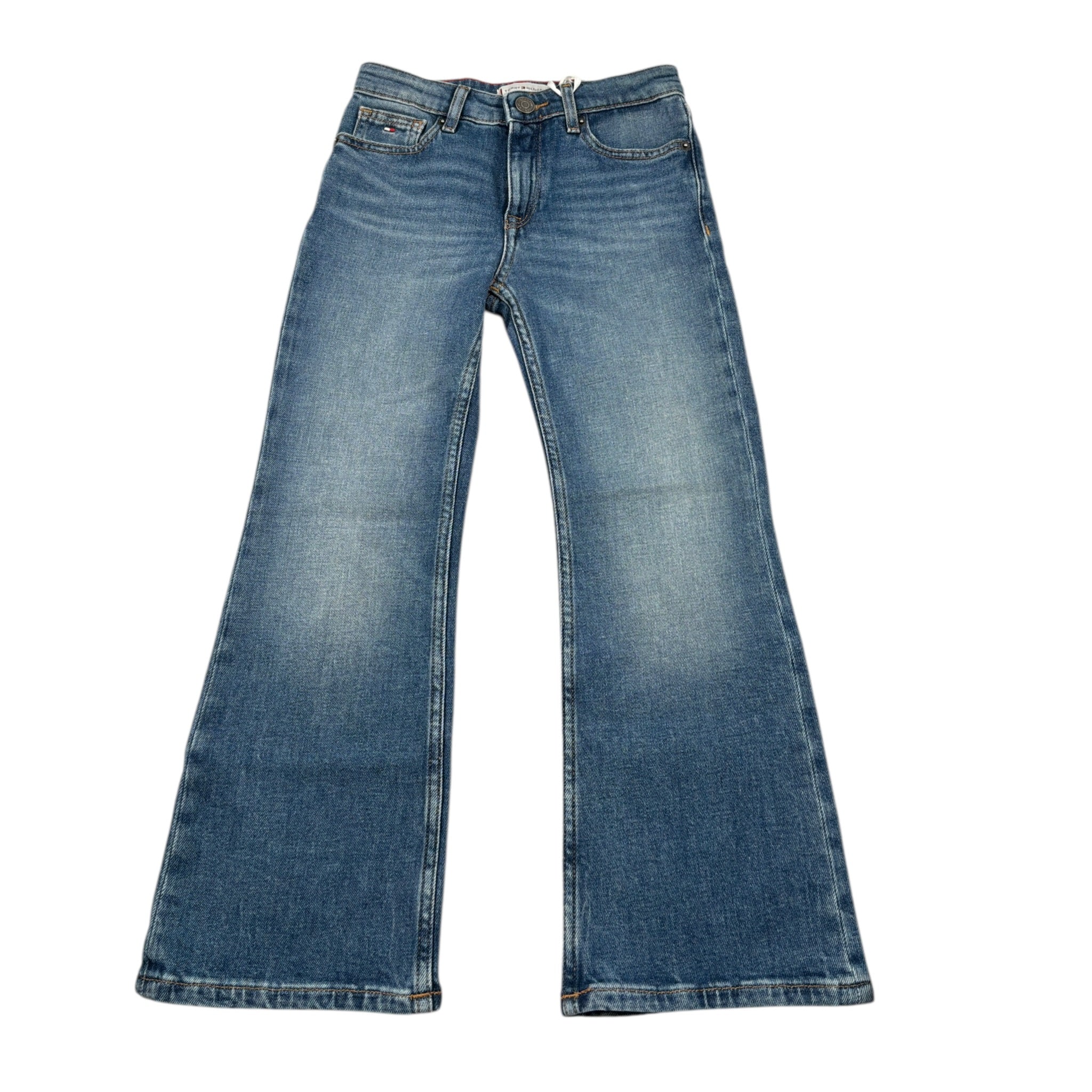 Tommy Hilfiger Jeans tinta unita Modello Palazzo Blu per Bambina KG0KG08645 BLU TOMMY HILFIGER 