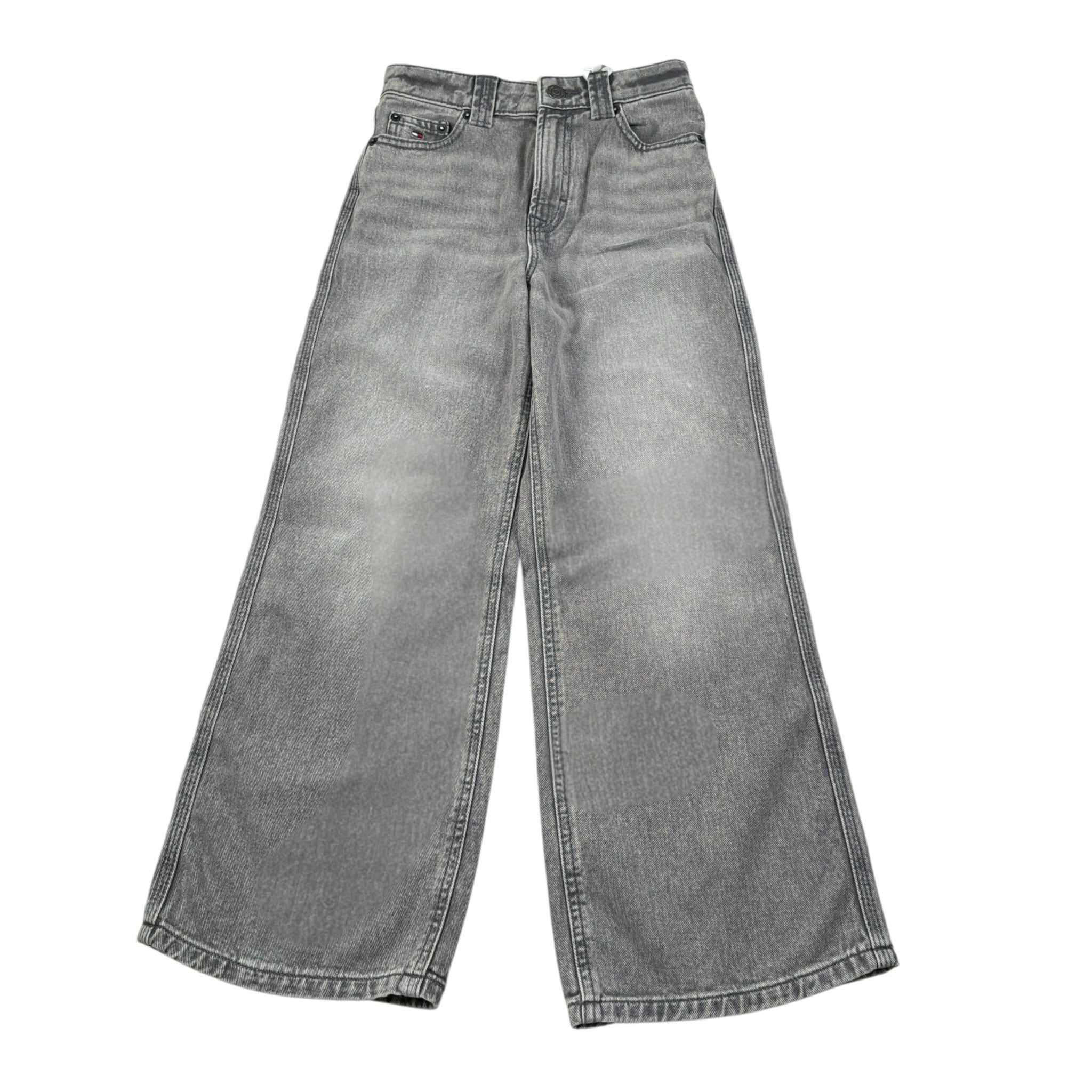 Tommy Hilfiger Jeans tinta unita Modello Palazzo Grigio per Bambina KG0KG08647 GRIGIO TOMMY HILFIGER 