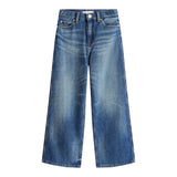 Tommy Hilfiger Jeans tinta unita con Girovita Regolabile Blu per Bambina KG0KG08745 BLU TOMMY HILFIGER 
