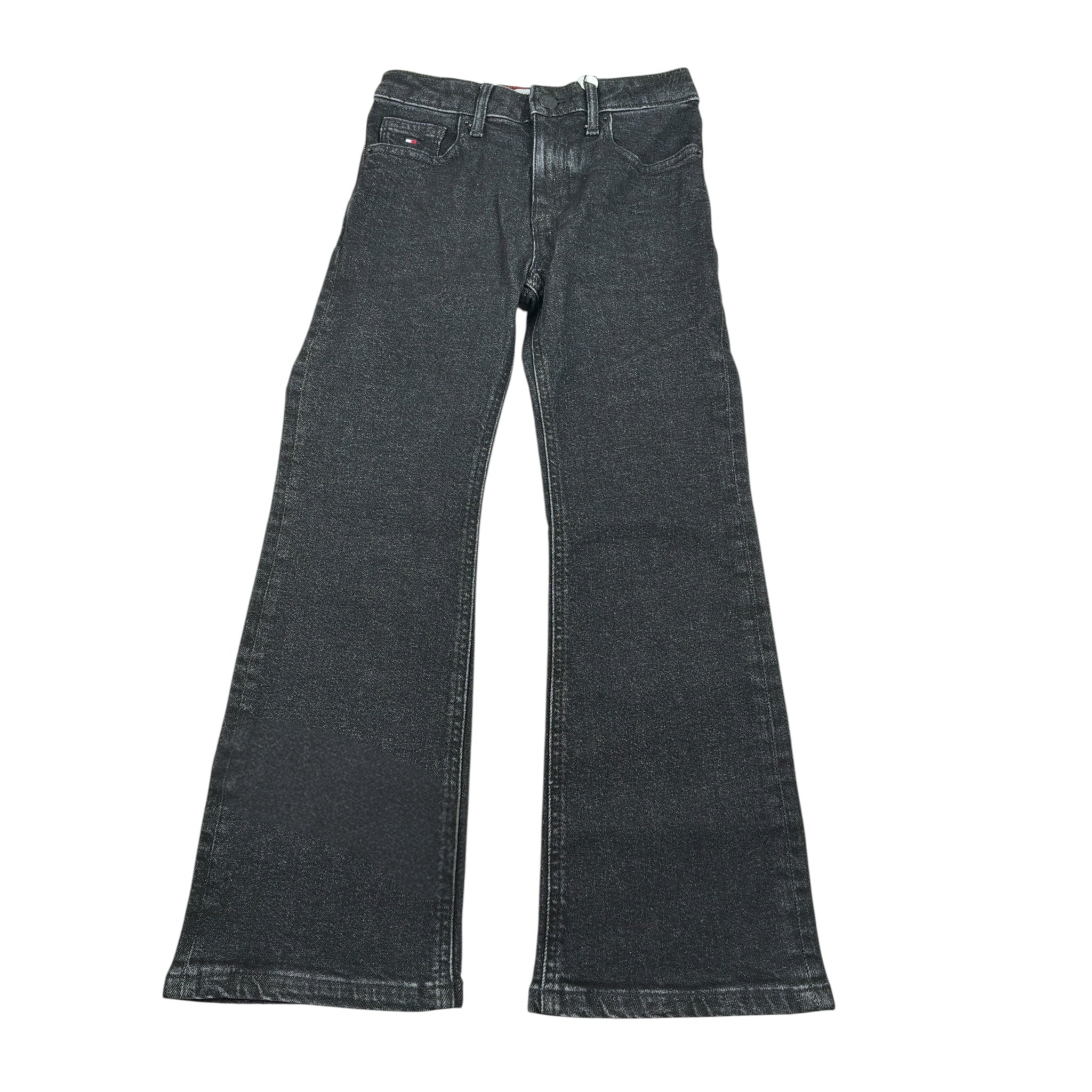Tommy Hilfiger Jeans tinta unita Modello Zampa Nero per Bambina KG0KG08770 NERO TOMMY HILFIGER 
