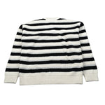 Tommy Hilfiger Maglia Girocollo Fantasia A Righe Panna/Nero per Bambina KG0KG08843 PANNA/NERO TOMMY HILFIGER 