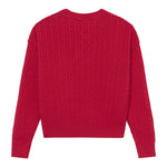 Tommy Hilfiger Maglia Girocollo tinta unita Fuxia per Bambina KG0KG08848 FUXIA TOMMY HILFIGER 