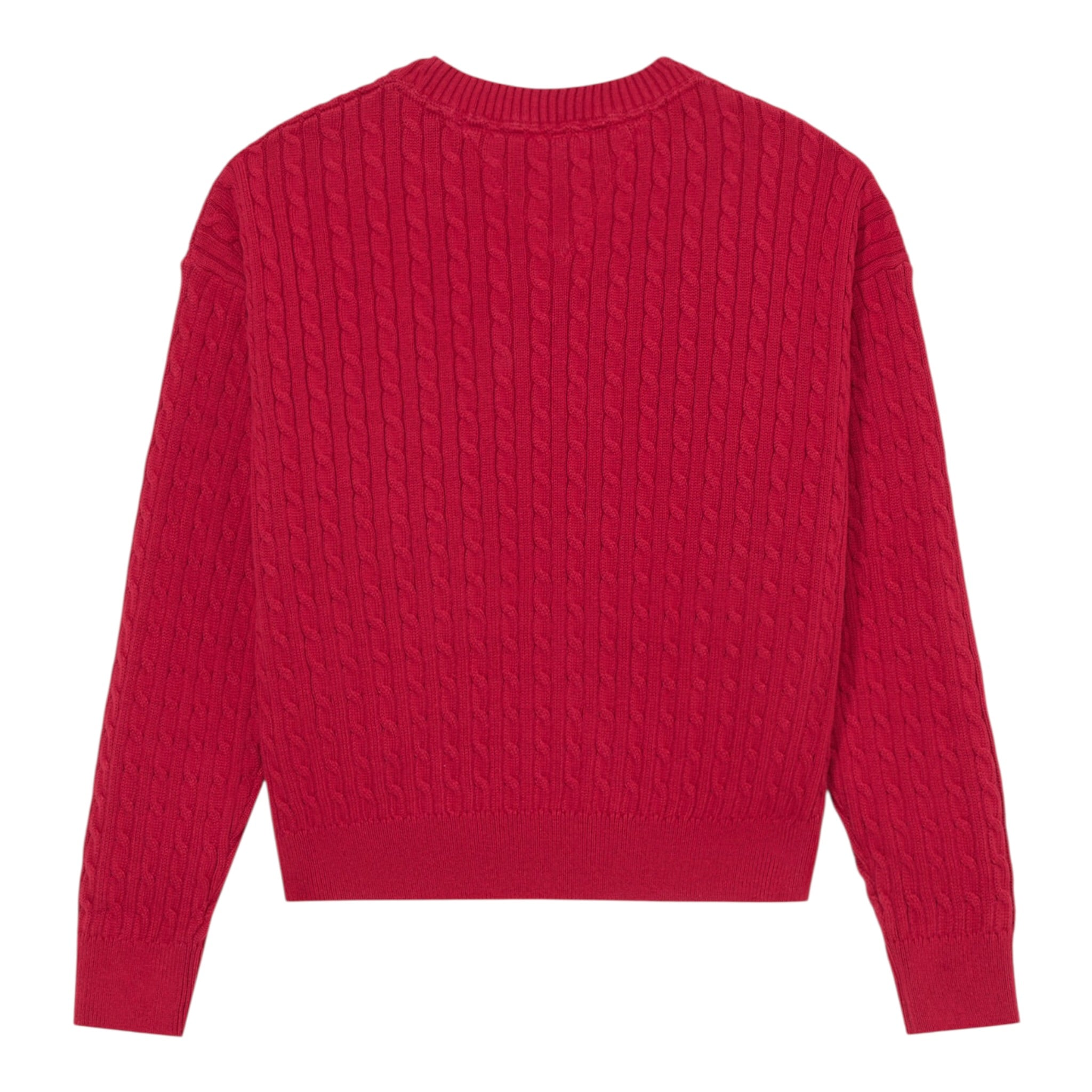 Tommy Hilfiger Maglia Girocollo tinta unita Fuxia per Bambina KG0KG08848 FUXIA TOMMY HILFIGER 