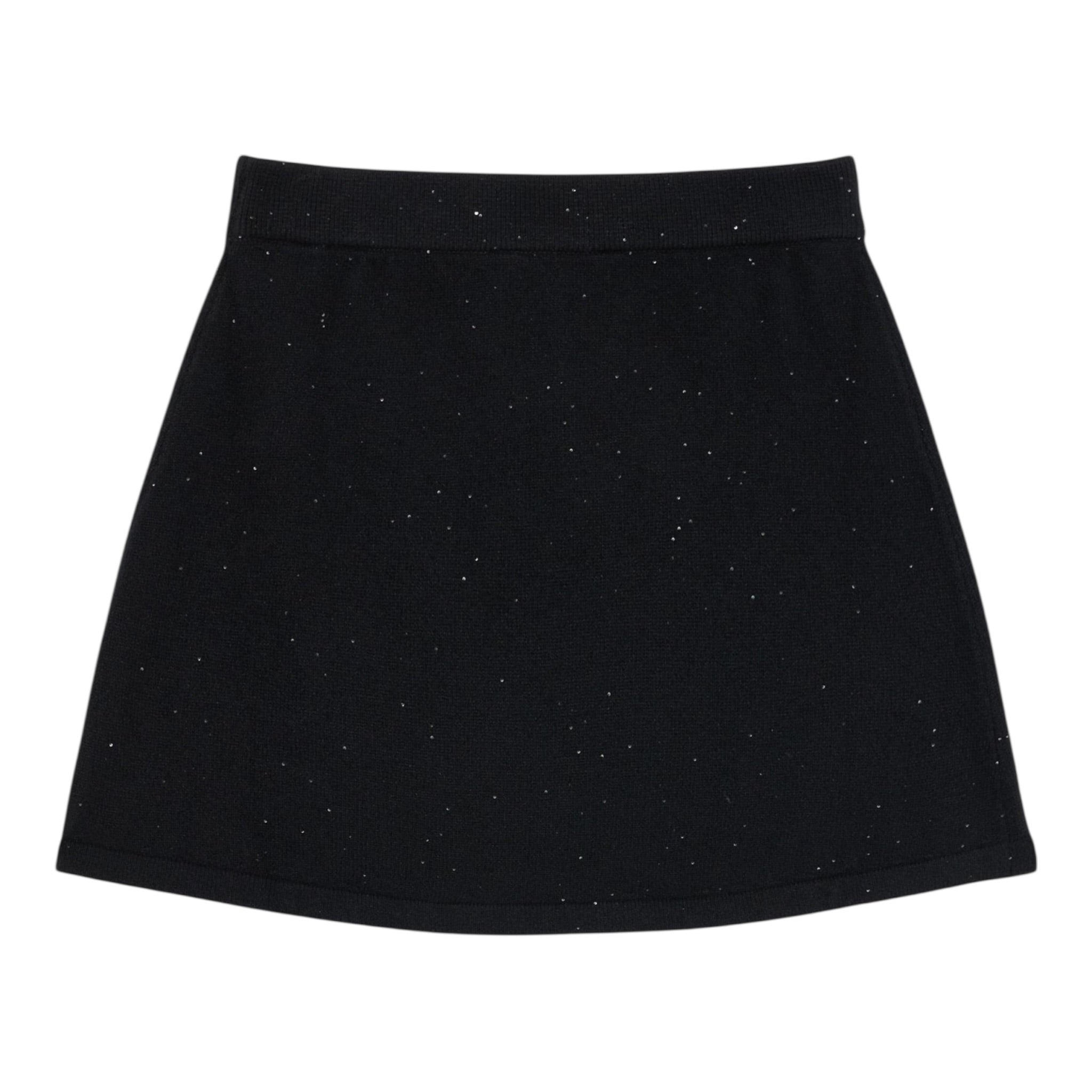 Tommy Hilfiger Gonna tinta unita con Elastico In Vita Nero per Bambina KG0KG09036 NERO TOMMY HILFIGER 